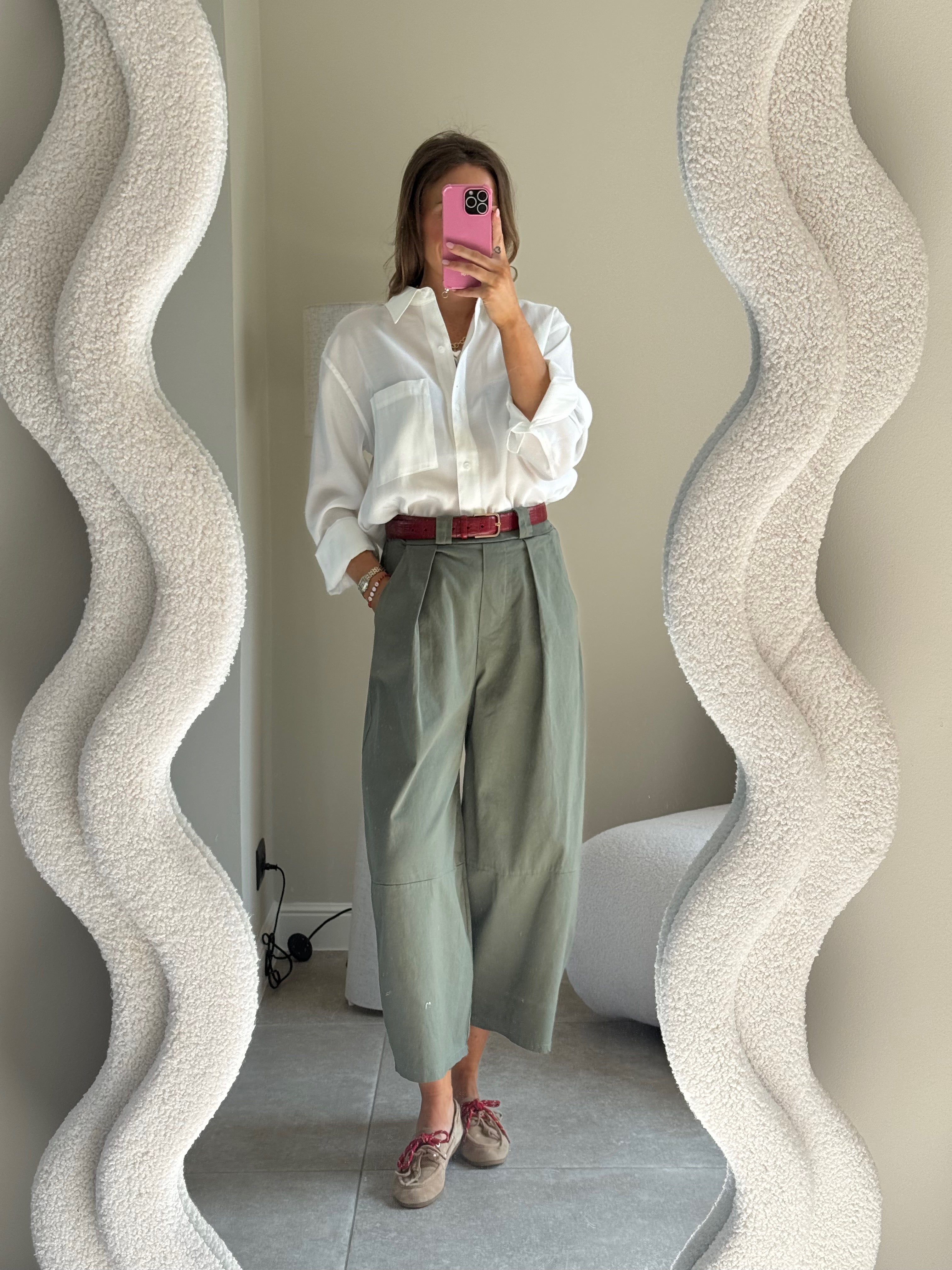 Liv balloon broek kaki