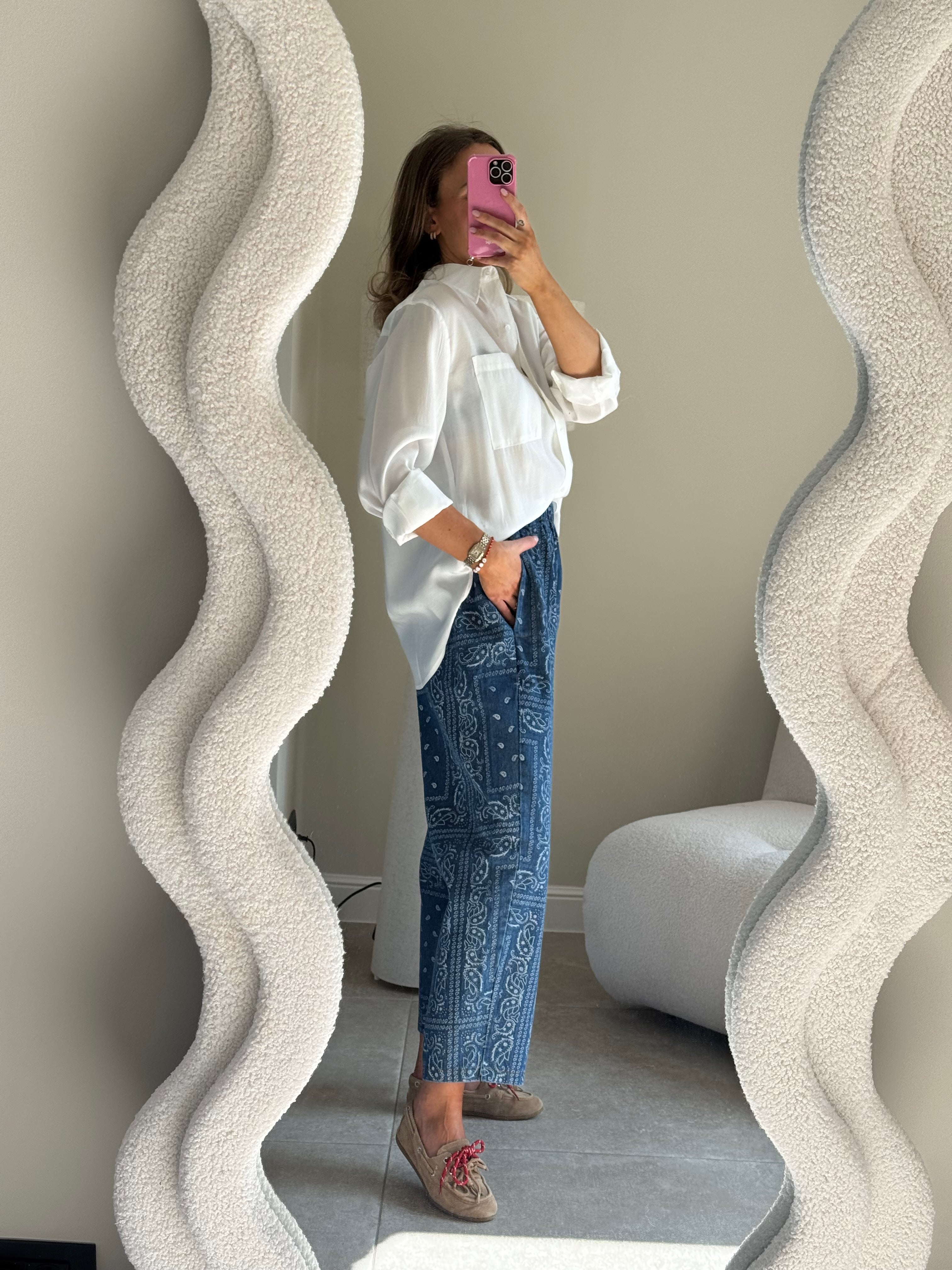 Paisley jeans
