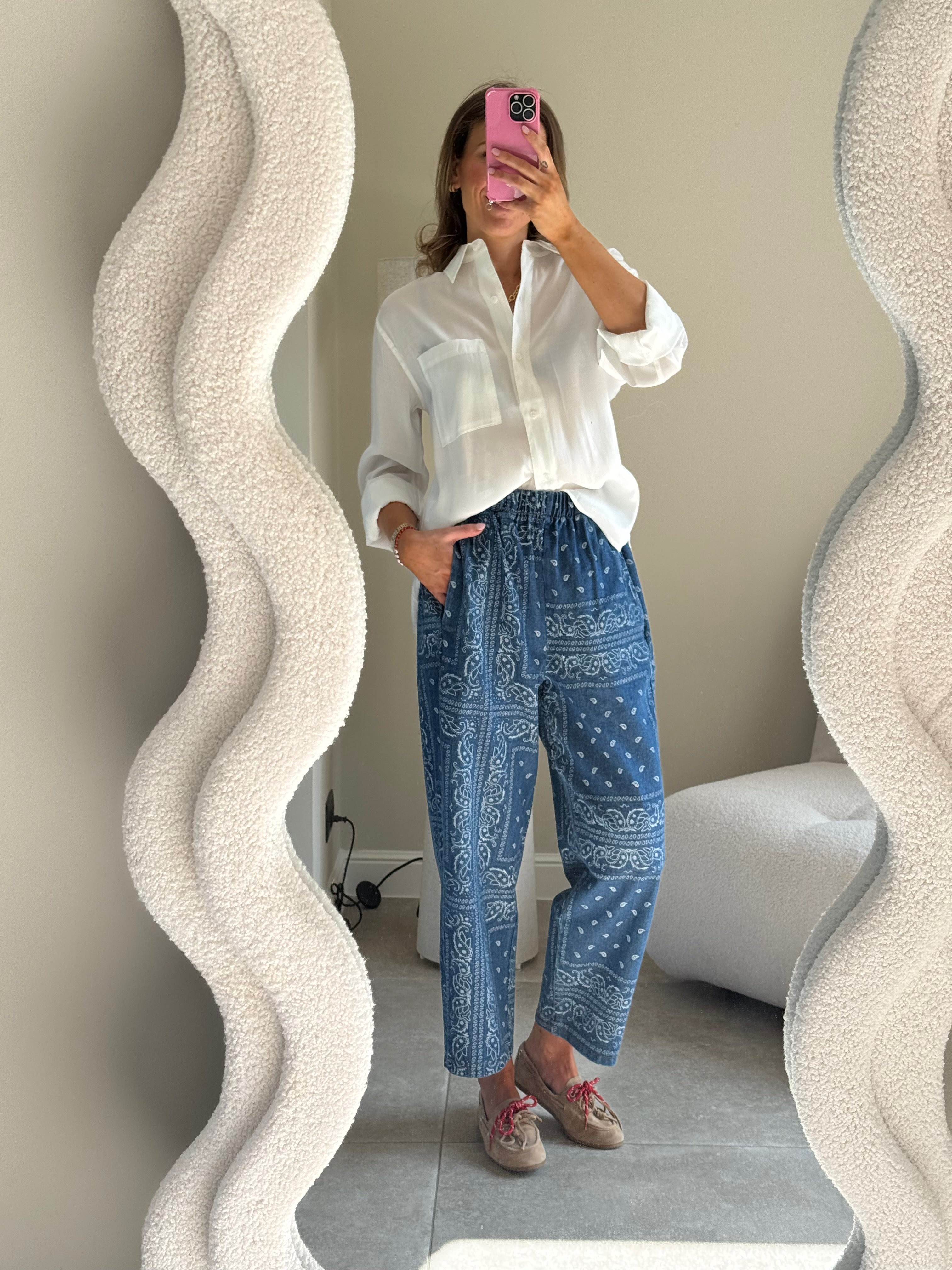 Paisley jeans