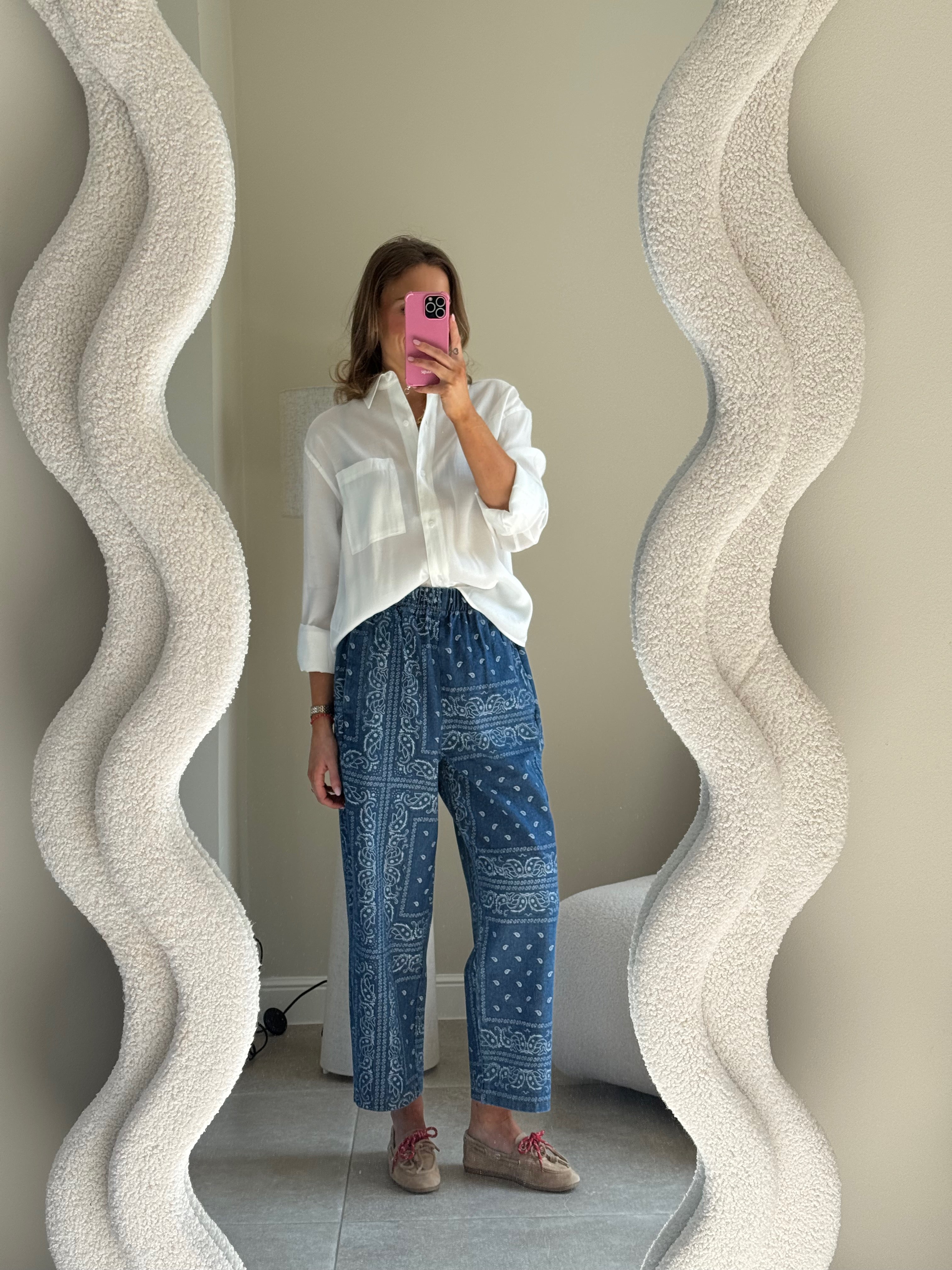 Paisley jeans