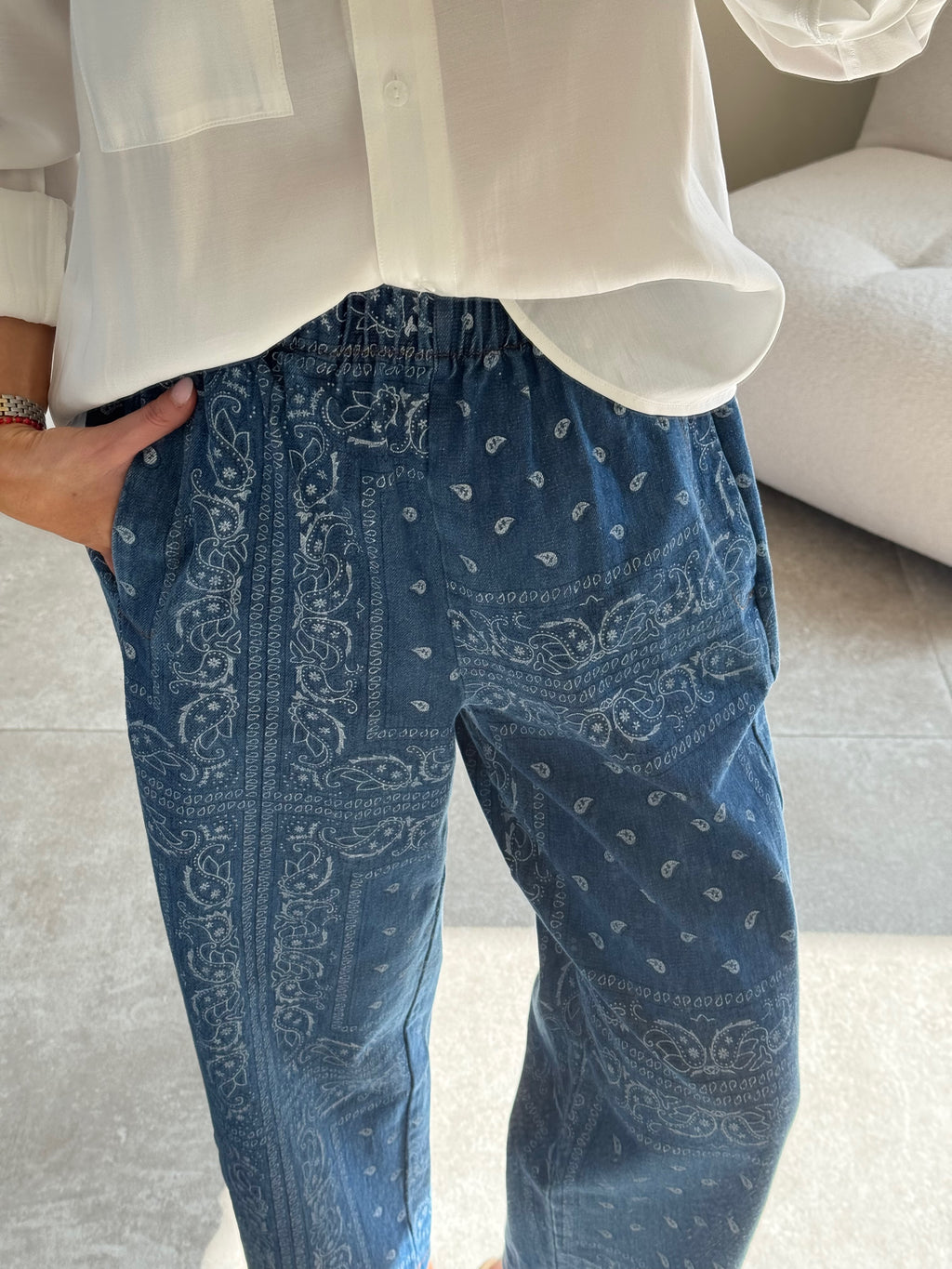 Paisley jeans