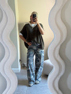 PRE-ORDER Brenna army cargo denim