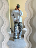 Amber sweater grijs