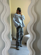 Amber sweater grijs