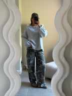 Amber sweater grijs
