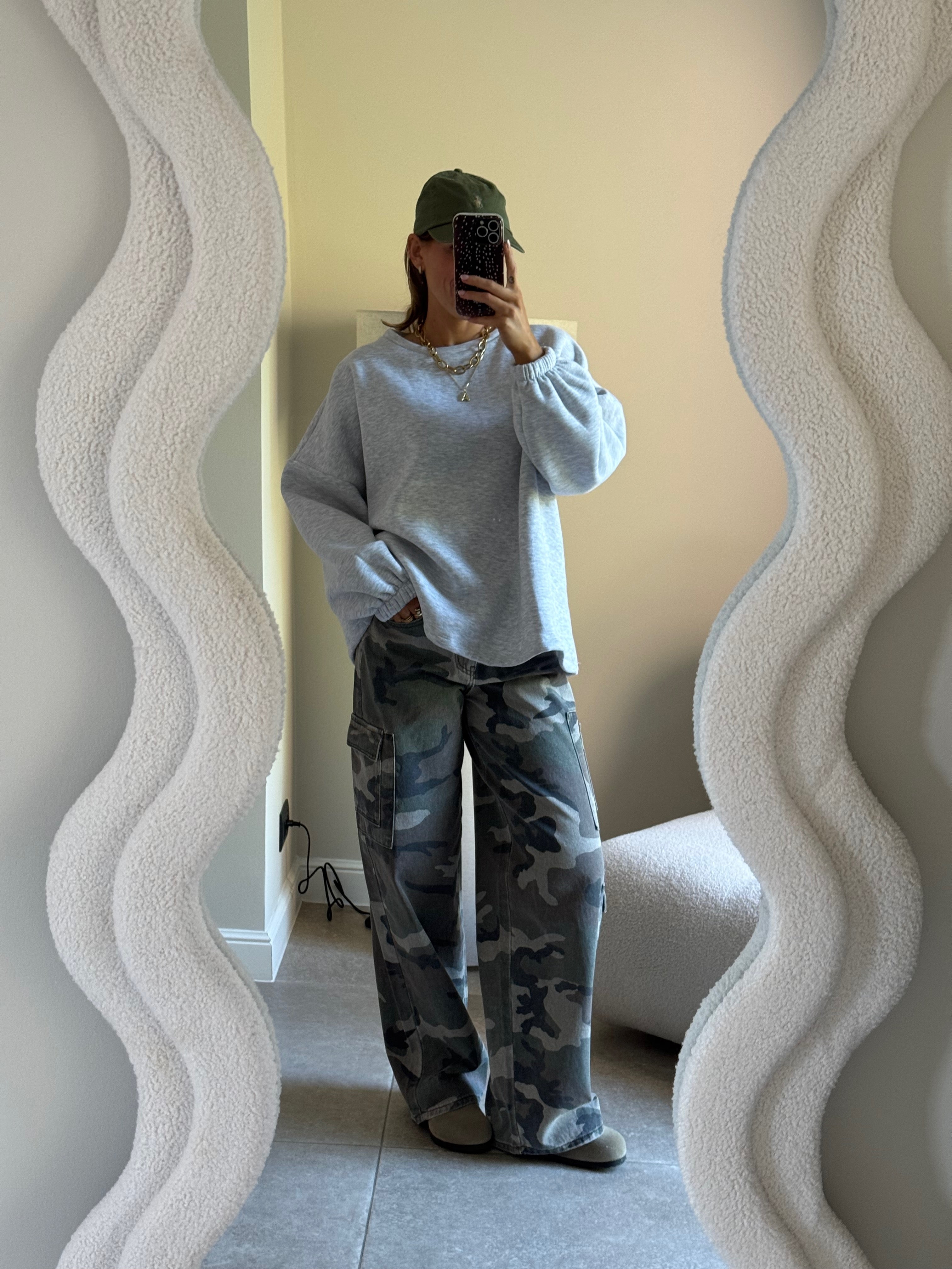 Amber sweater grijs