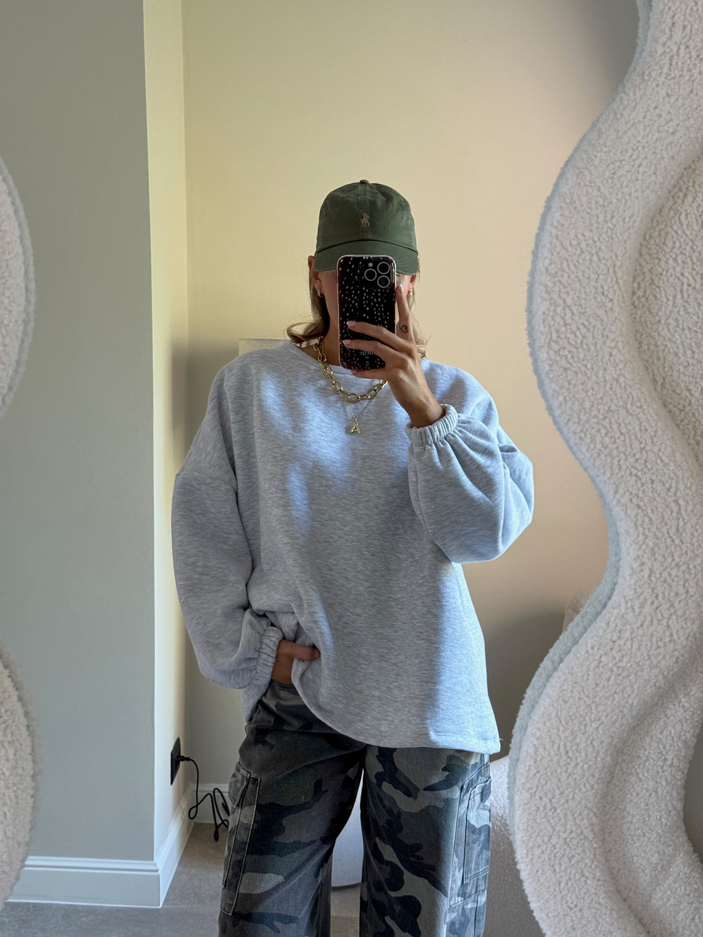 Amber sweater grijs