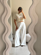Lexie mouwloze knit ecru
