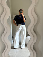 Lexie mouwloze knit marine