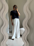 Lexie mouwloze knit marine