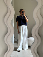 Lexie mouwloze knit marine