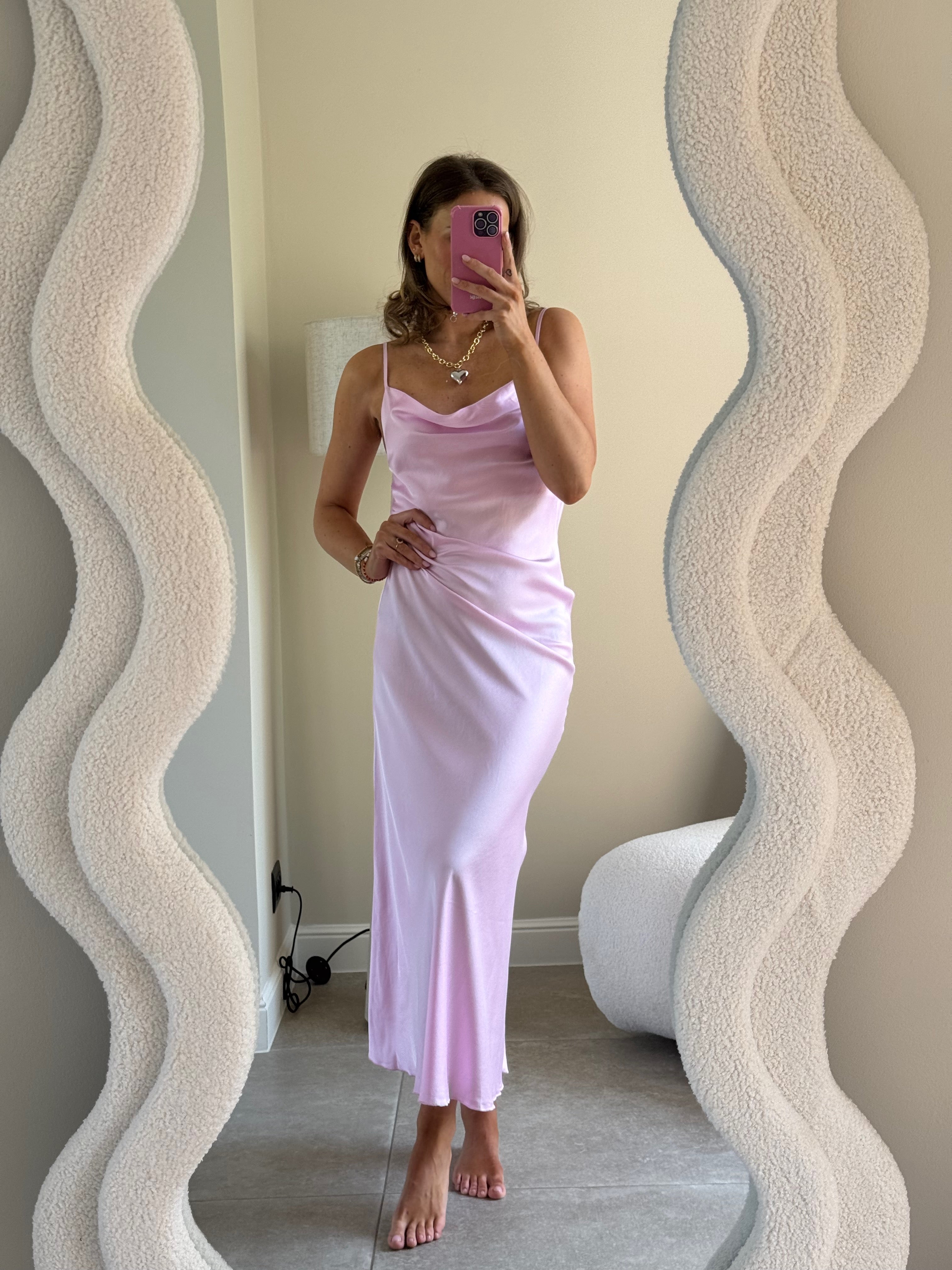 Victoria jurk roze