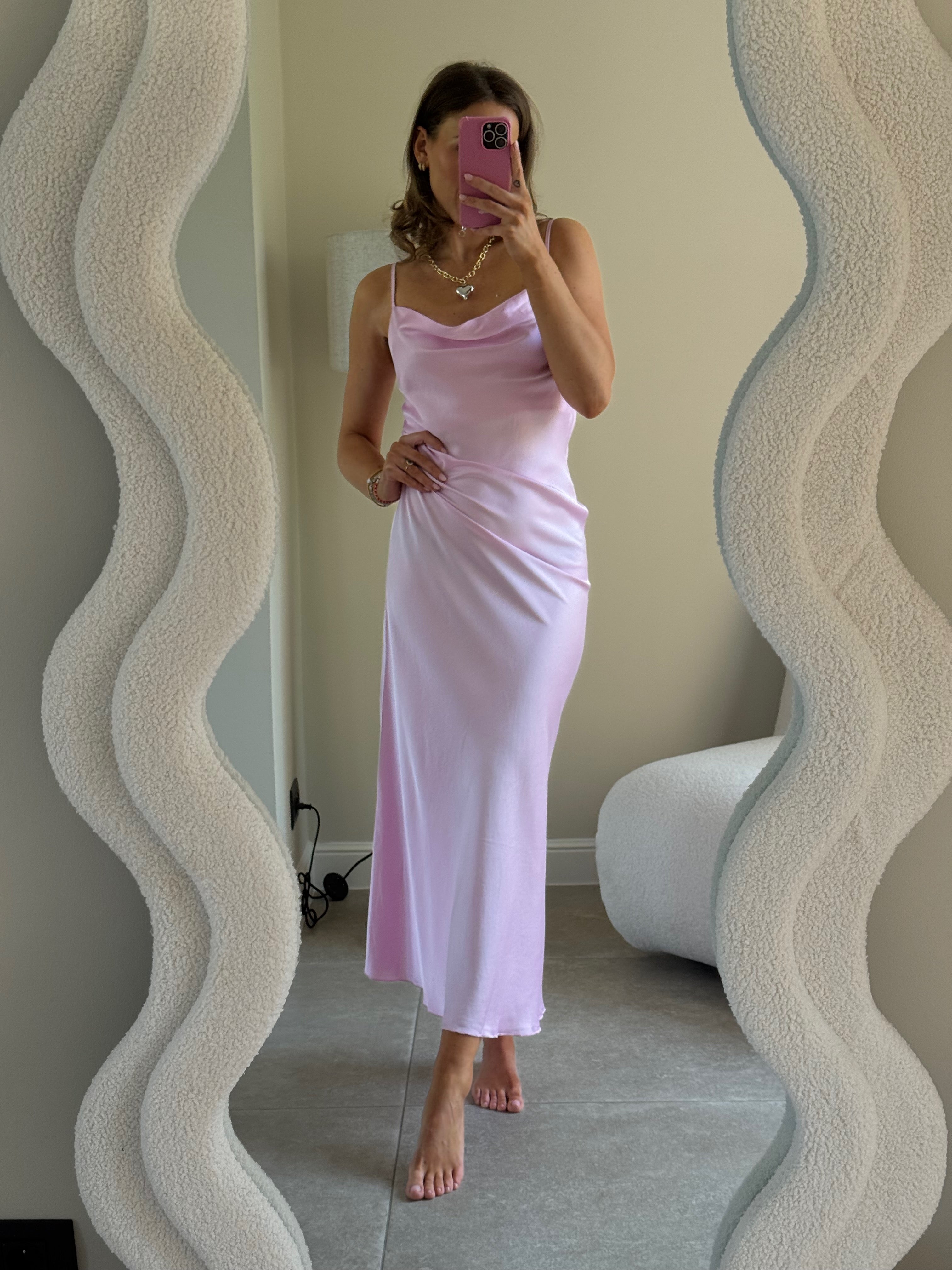 Victoria jurk roze