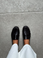 Yuna loafers donkerbruin