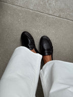 Yuna loafers donkerbruin