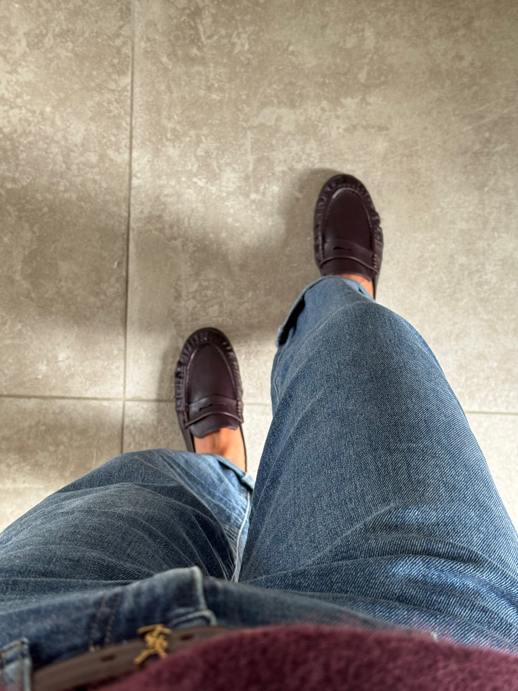 Ophélie balloon jeans dark denim