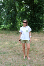 Liv lace short groen