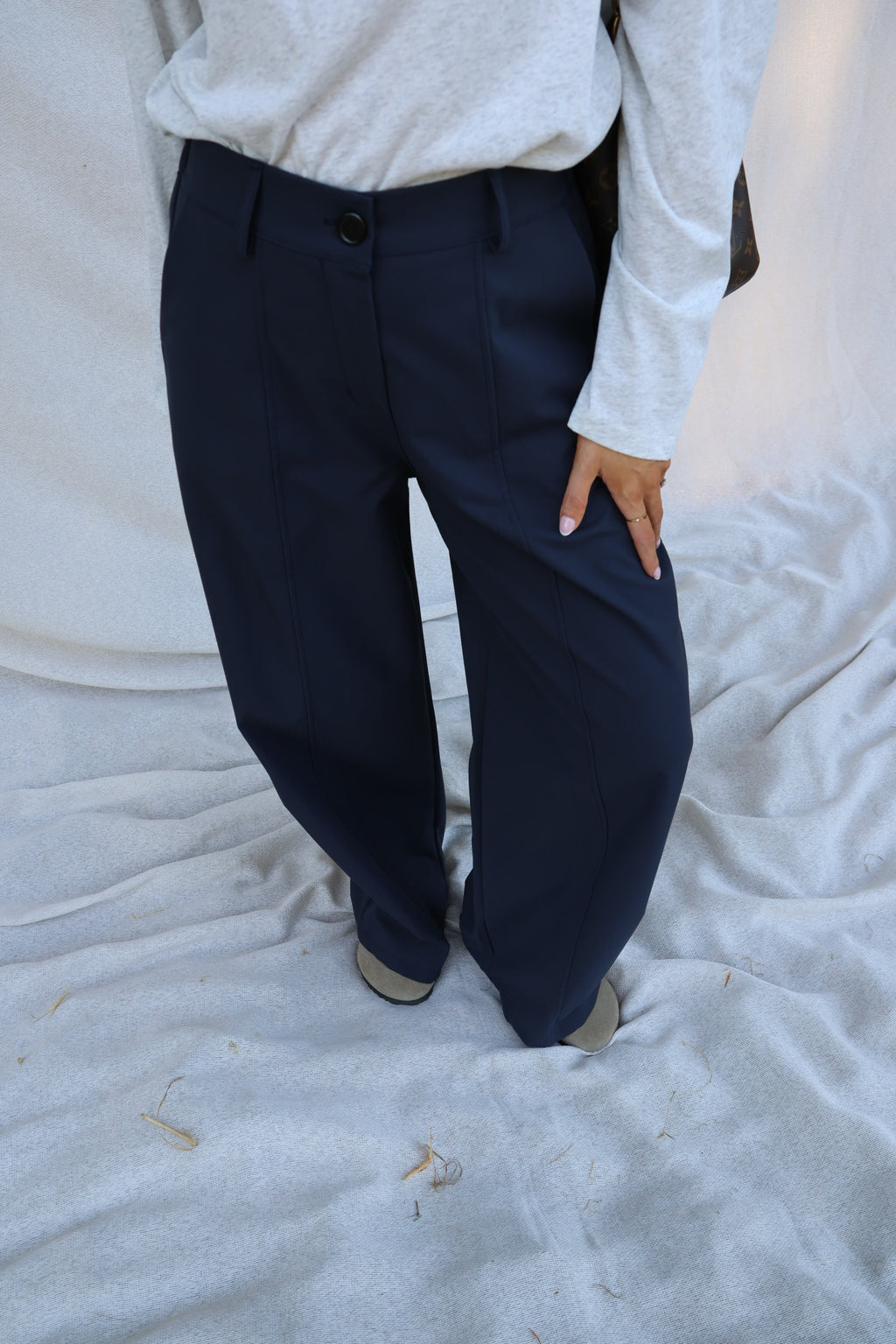 Veerle pantalon marine