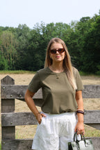 Belle T-shirt kaki