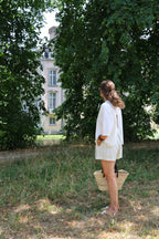 Renée gestreepte short
