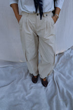 Megan cargo broek beige