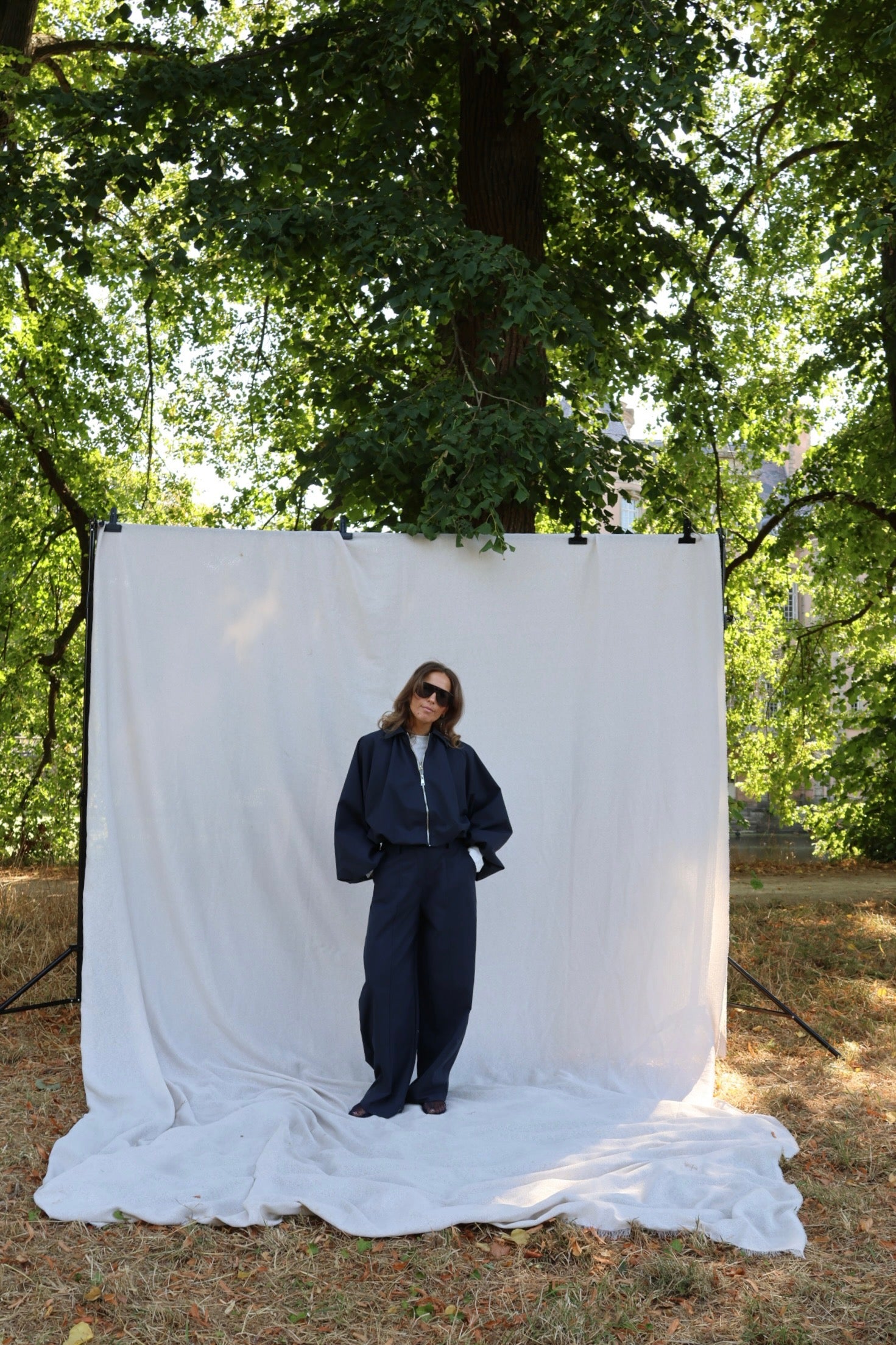 Veerle pantalon marine