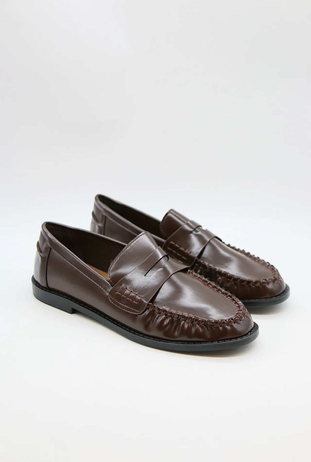 Josephine loafers donkerbruin