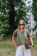 Belle T-shirt kaki