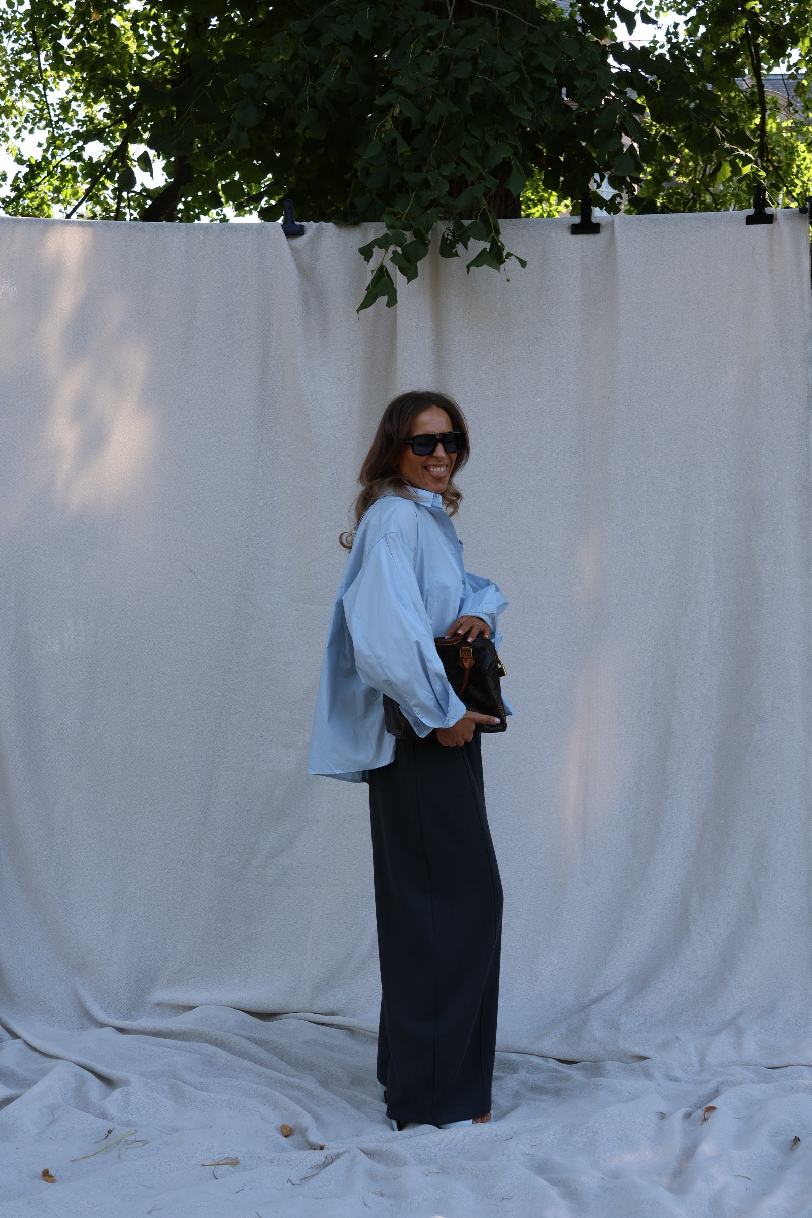 Pip hemdje met detail blauw