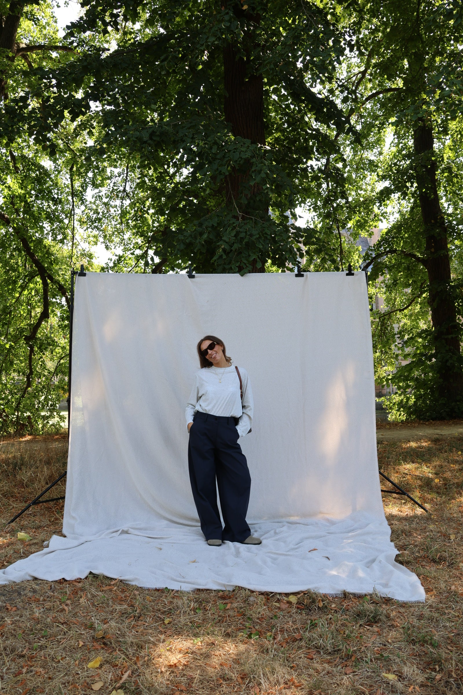 Aster longsleeve grijs