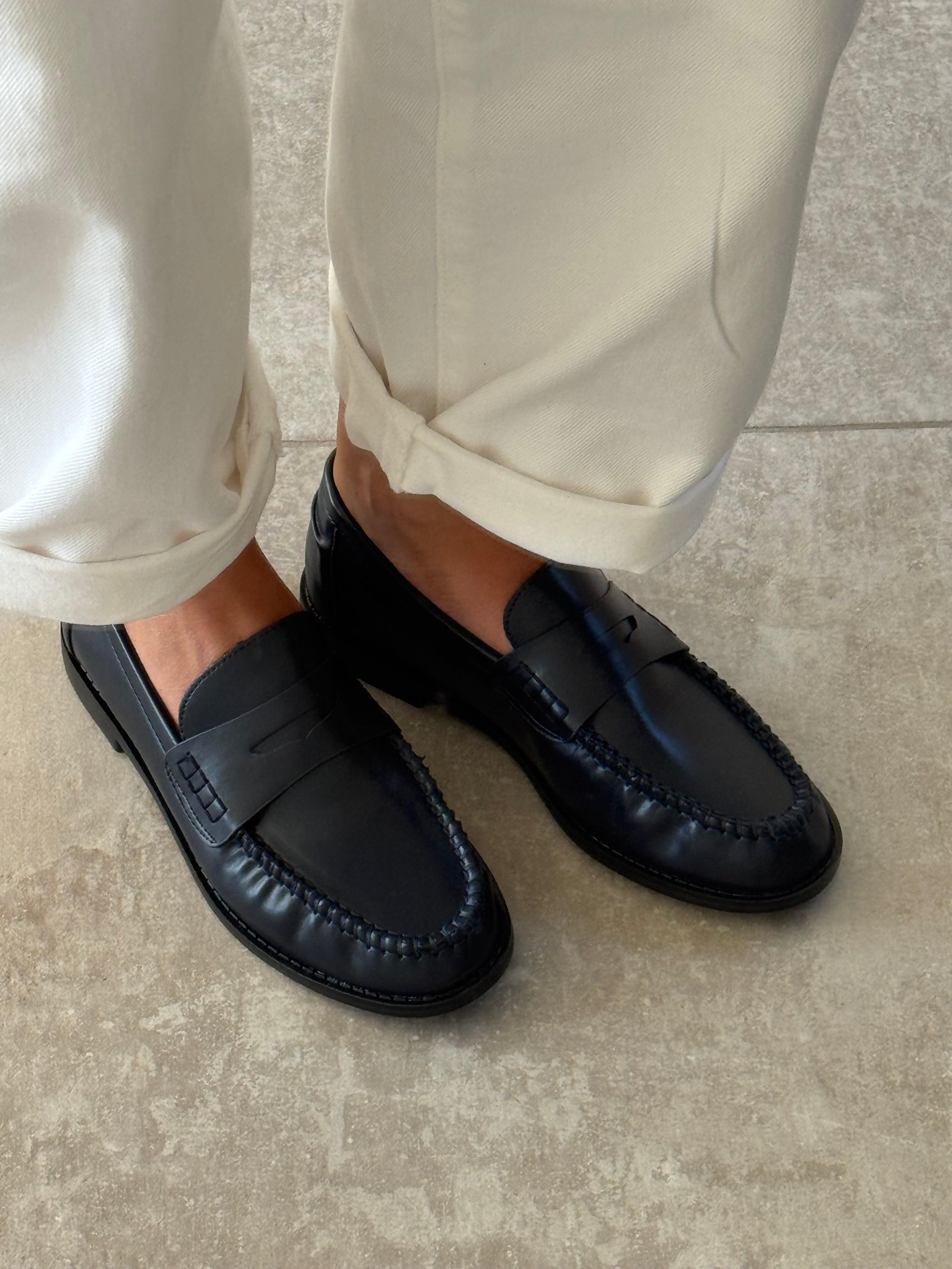 Josephine loafers marine