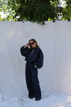 Veerle pantalon marine