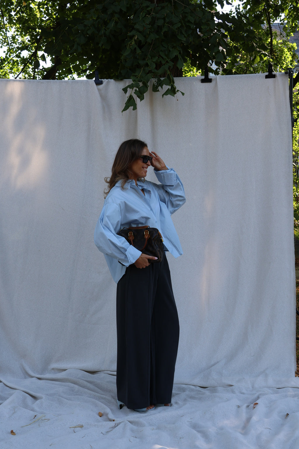 Pip hemdje met detail blauw