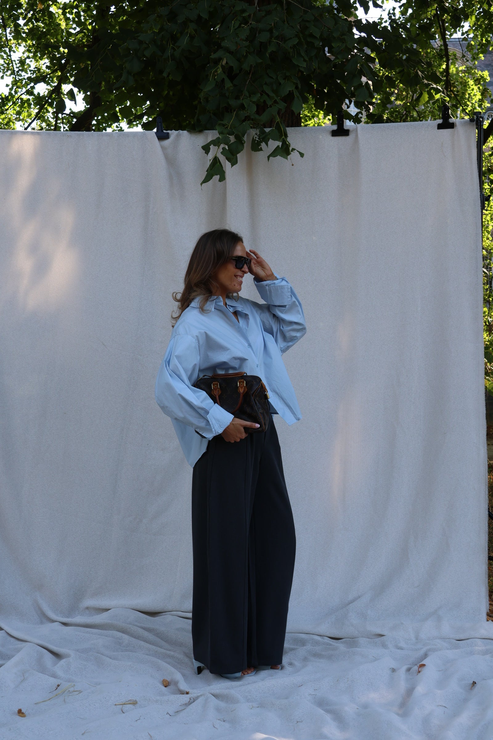 Pip hemdje met detail blauw
