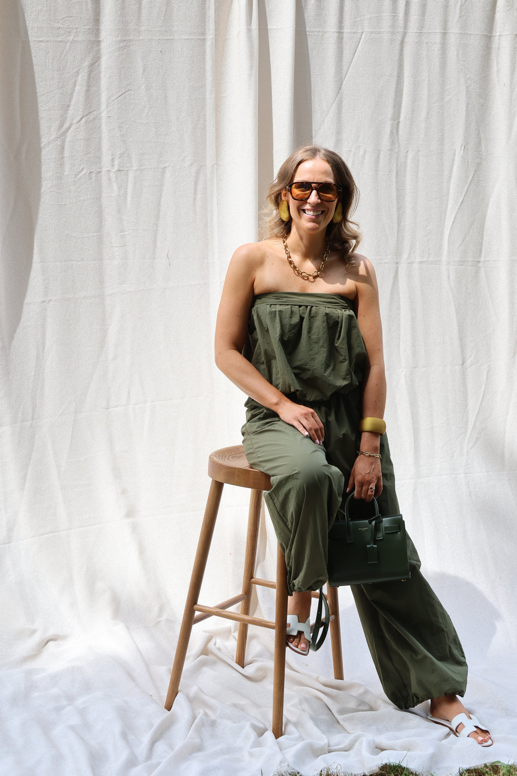 Dona parachute pantalon
