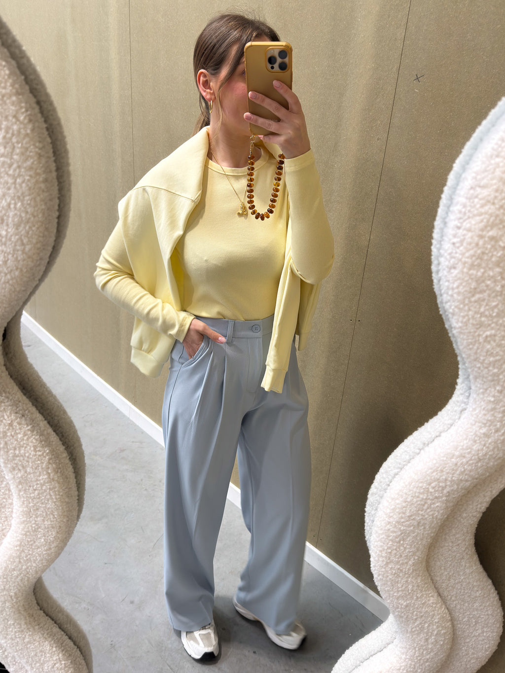 Flore trousers lichtblauw