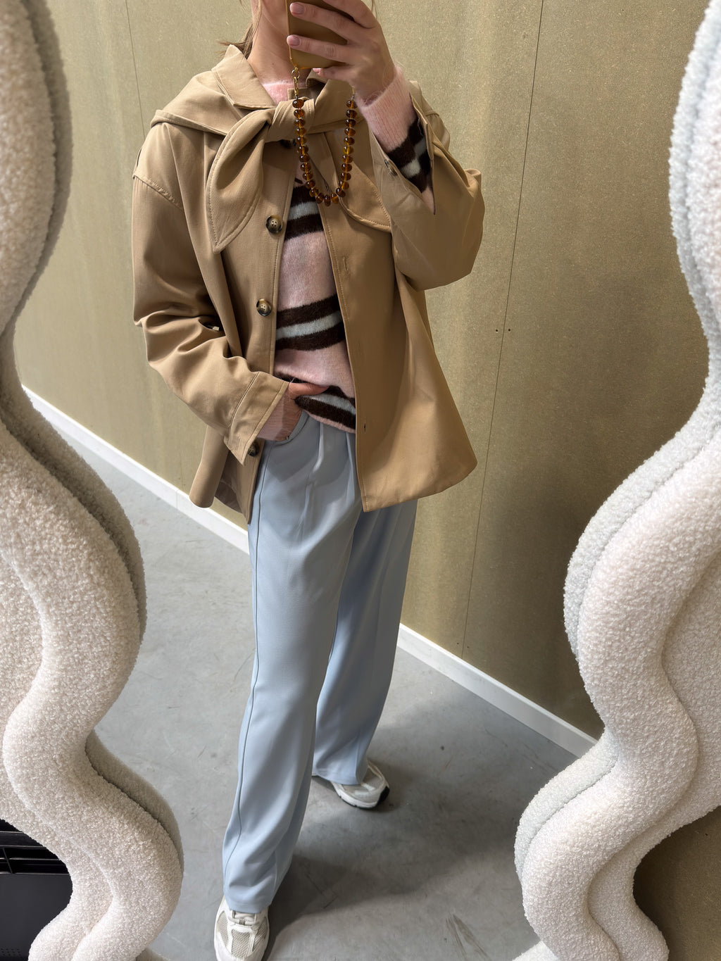 Flore trousers lichtblauw