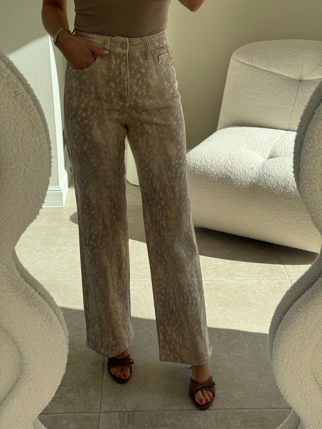 Bambi jeans beige