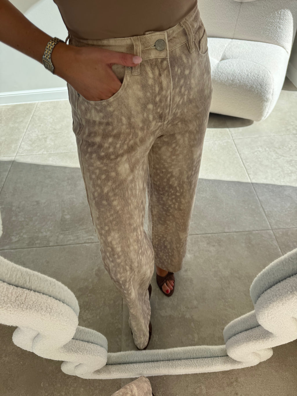Bambi jeans beige