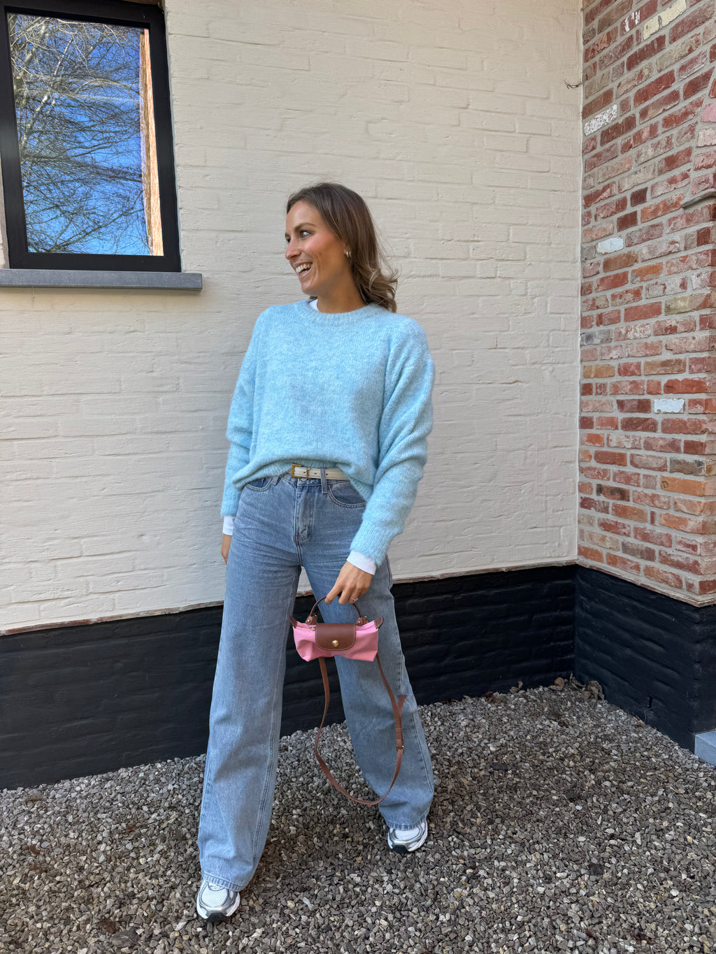 Alfie knit lichtblauw