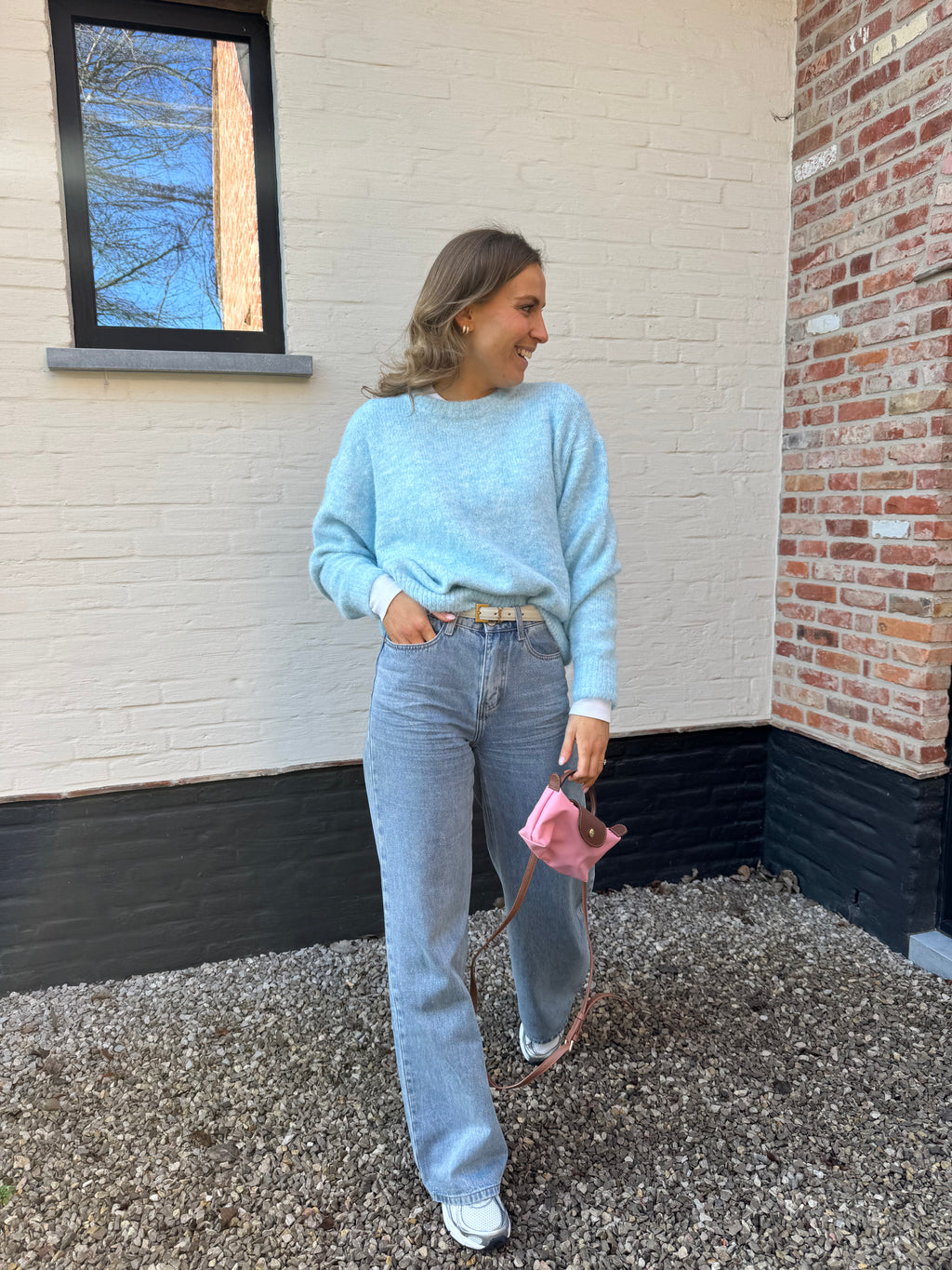 Alfie knit lichtblauw