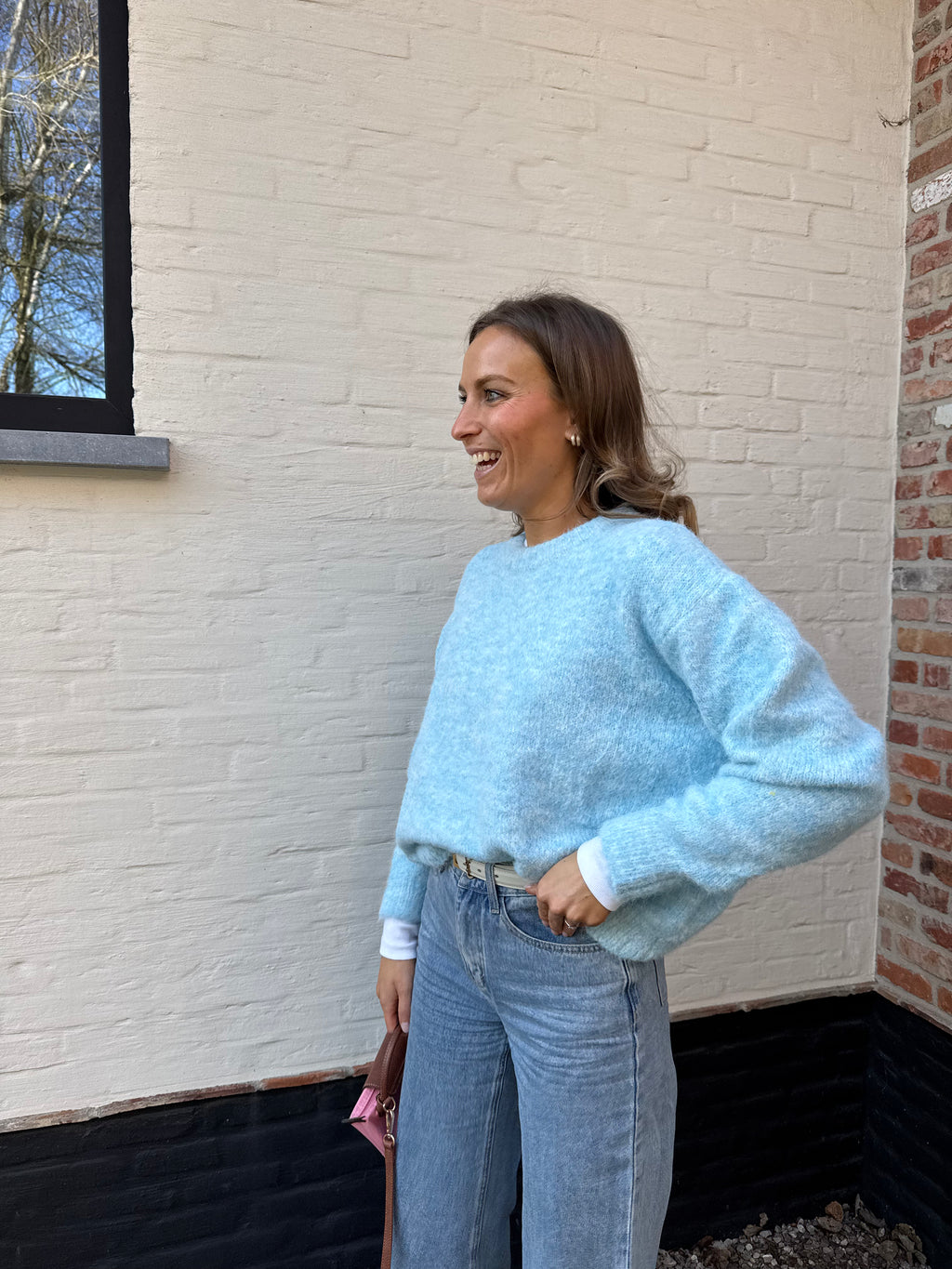 Alfie knit lichtblauw