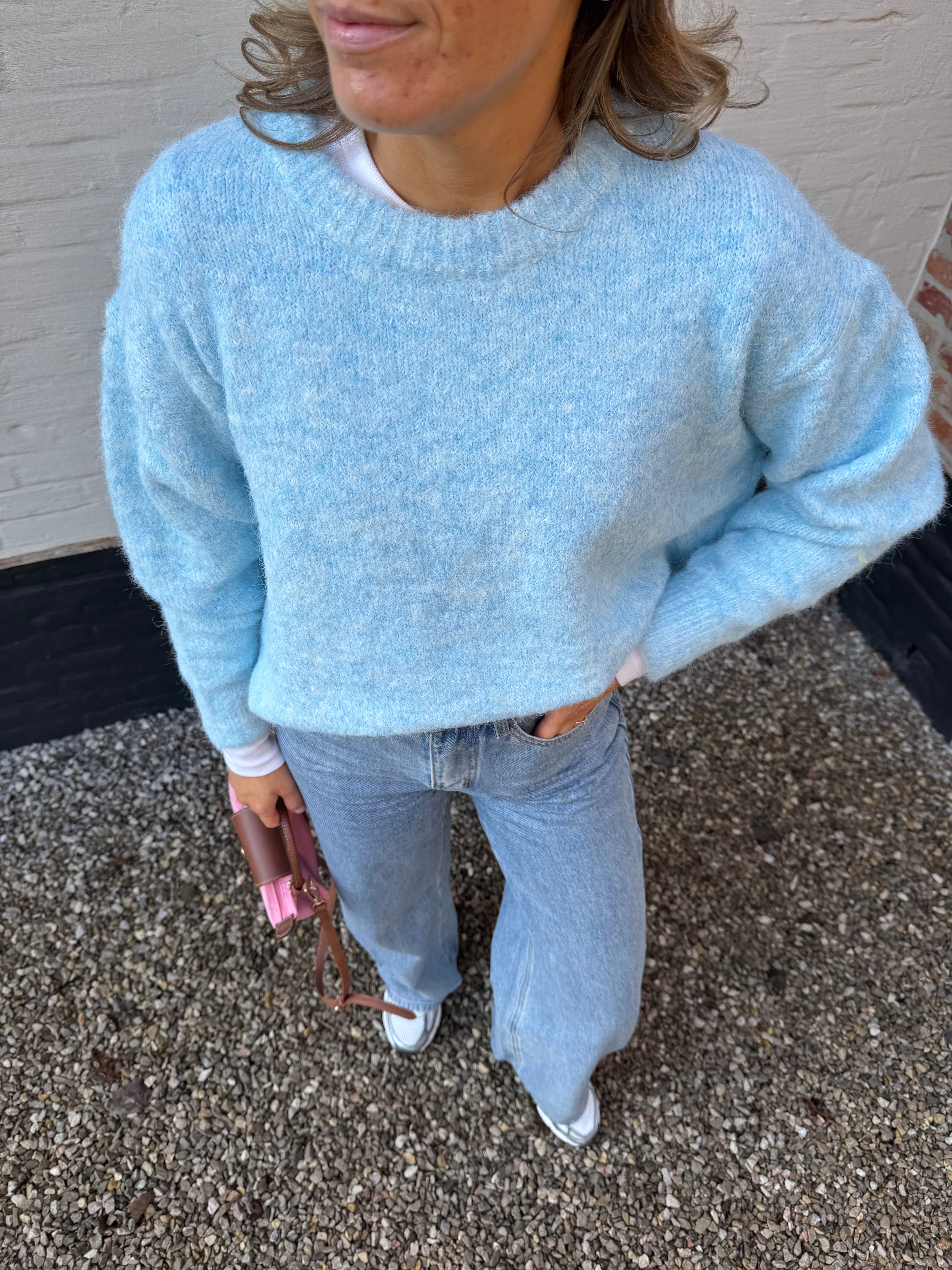 Alfie knit lichtblauw