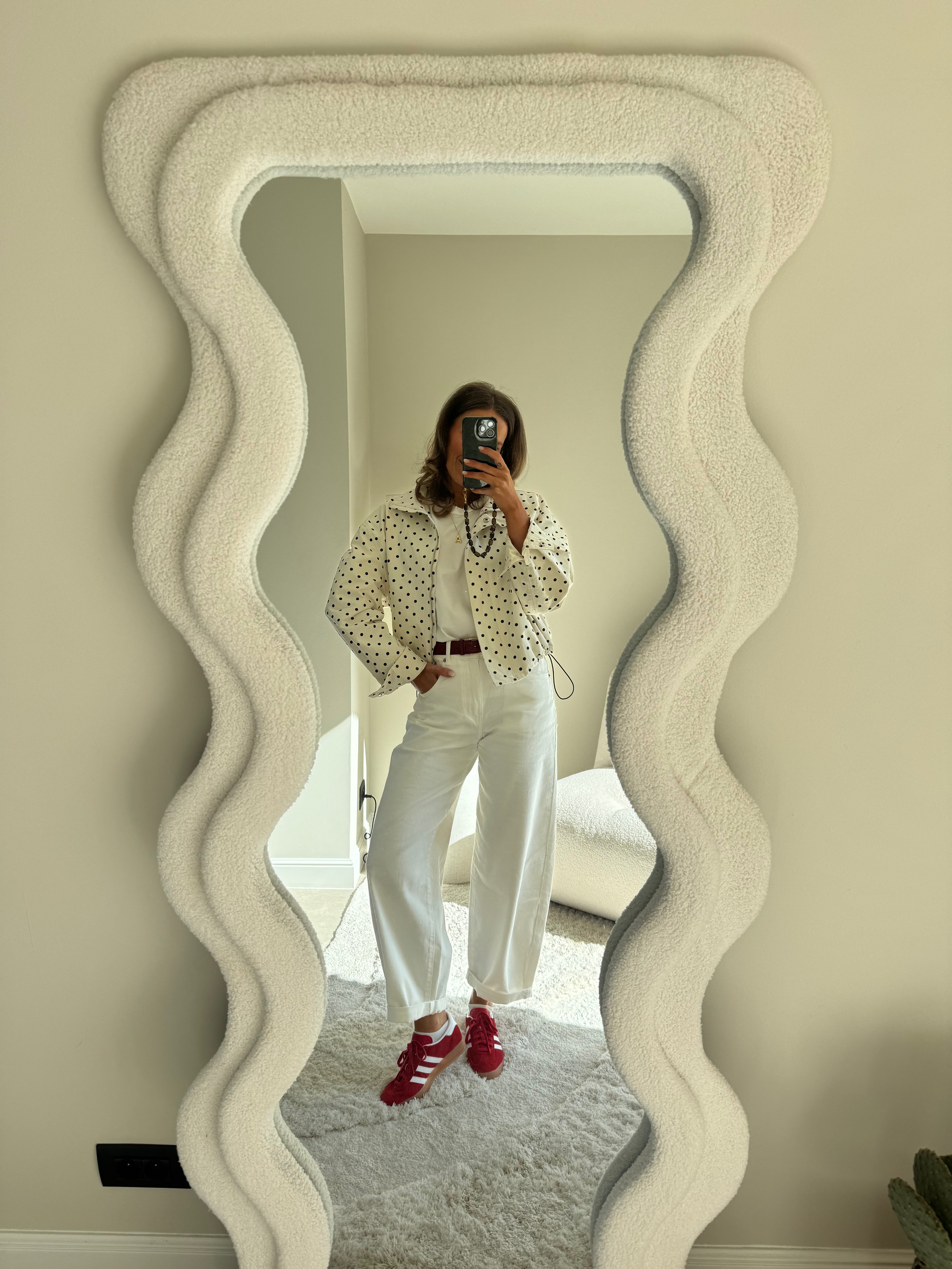 Ophélie balloon jeans wit