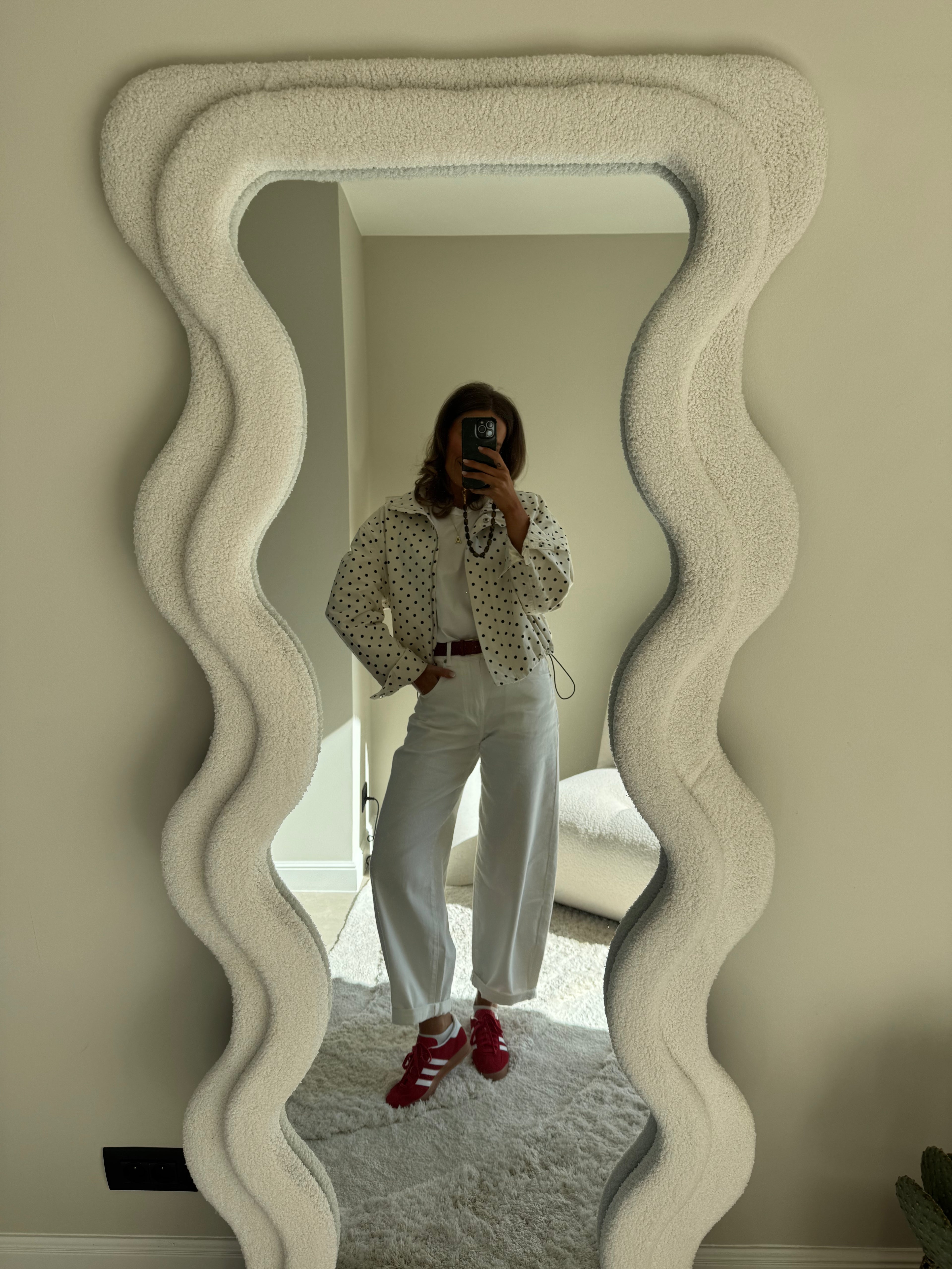 Ophélie balloon jeans wit