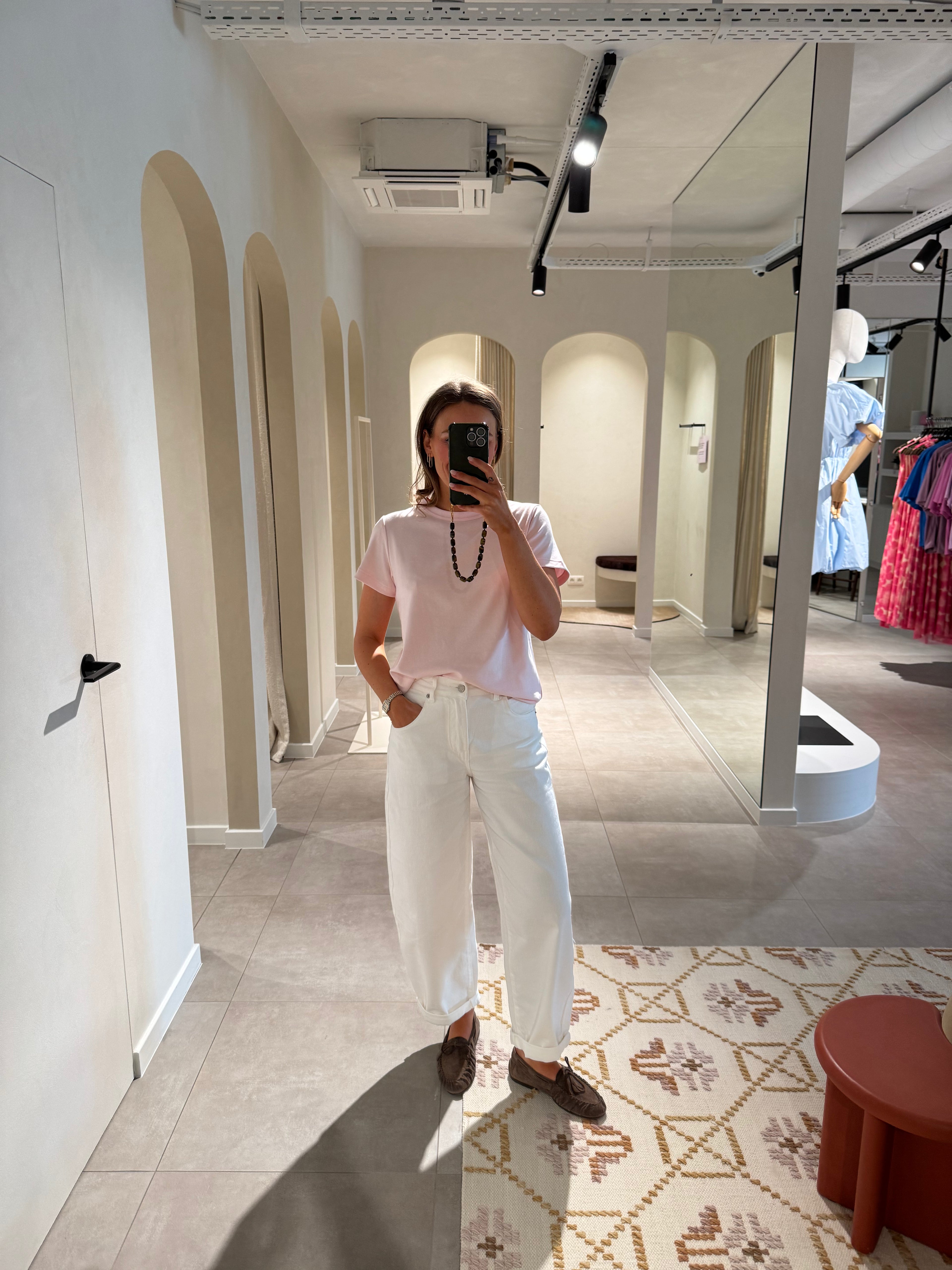 Marie musthave T-shirt lichtroze