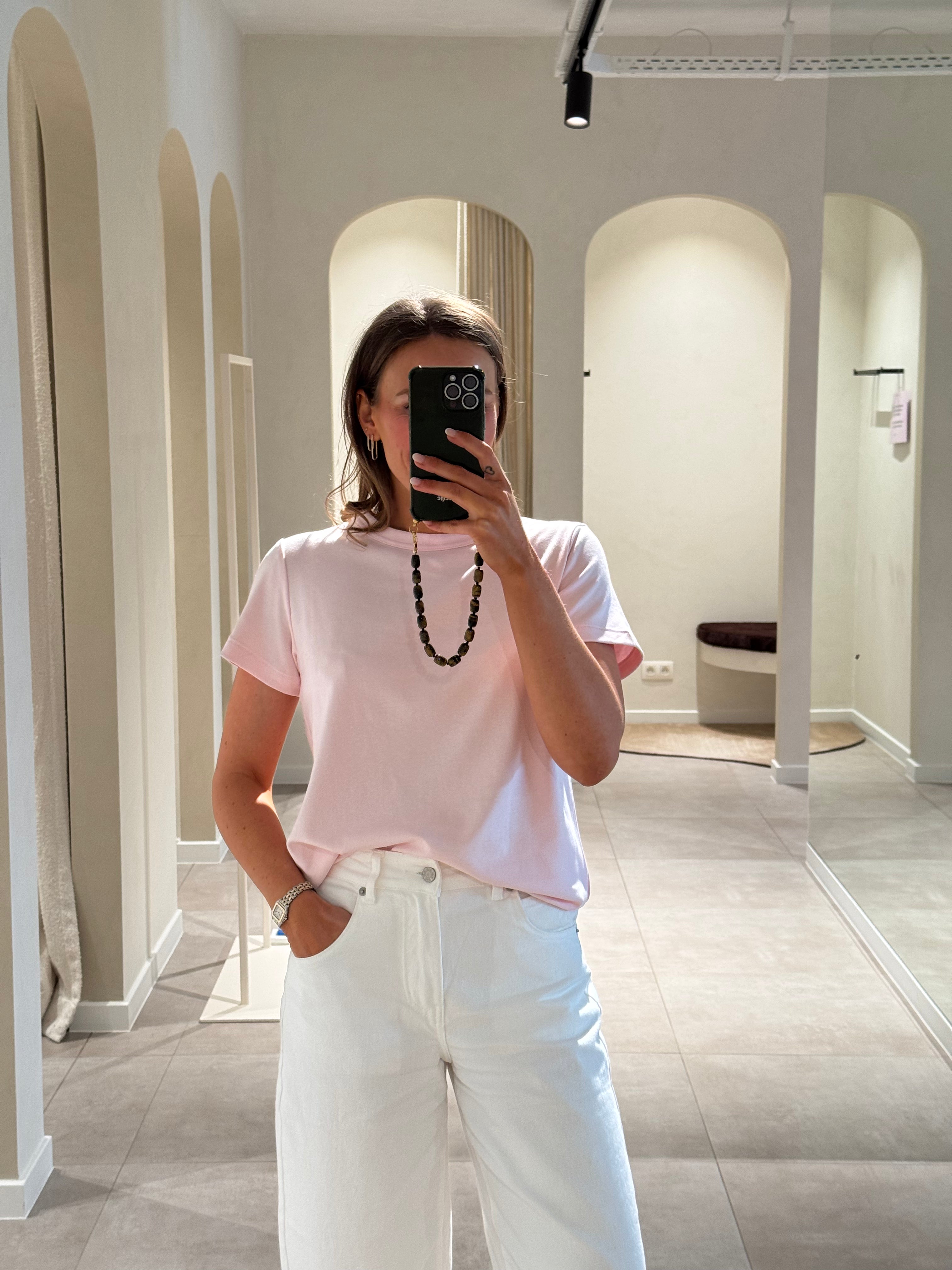 Marie musthave T-shirt lichtroze