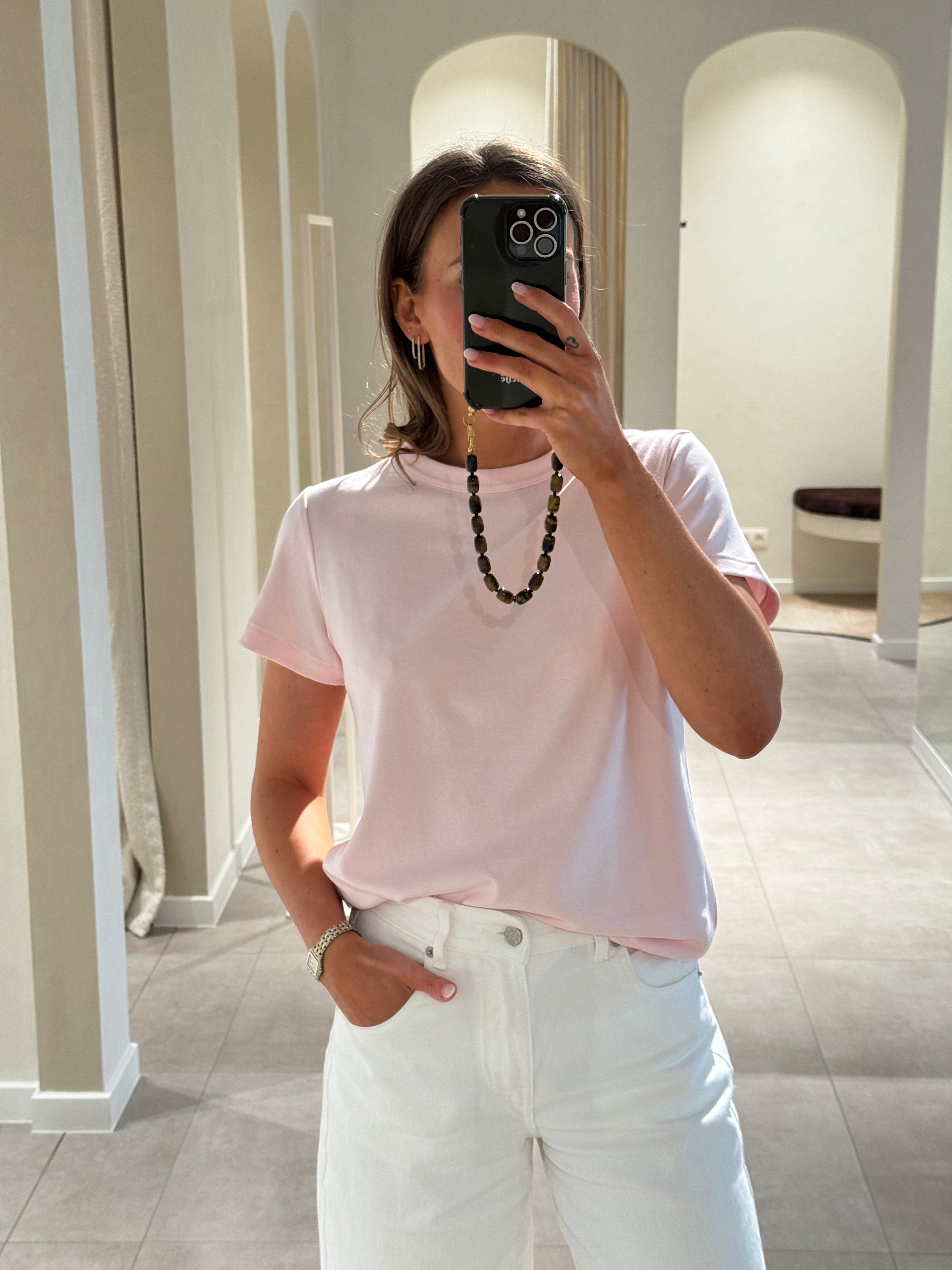 Marie musthave T-shirt lichtroze