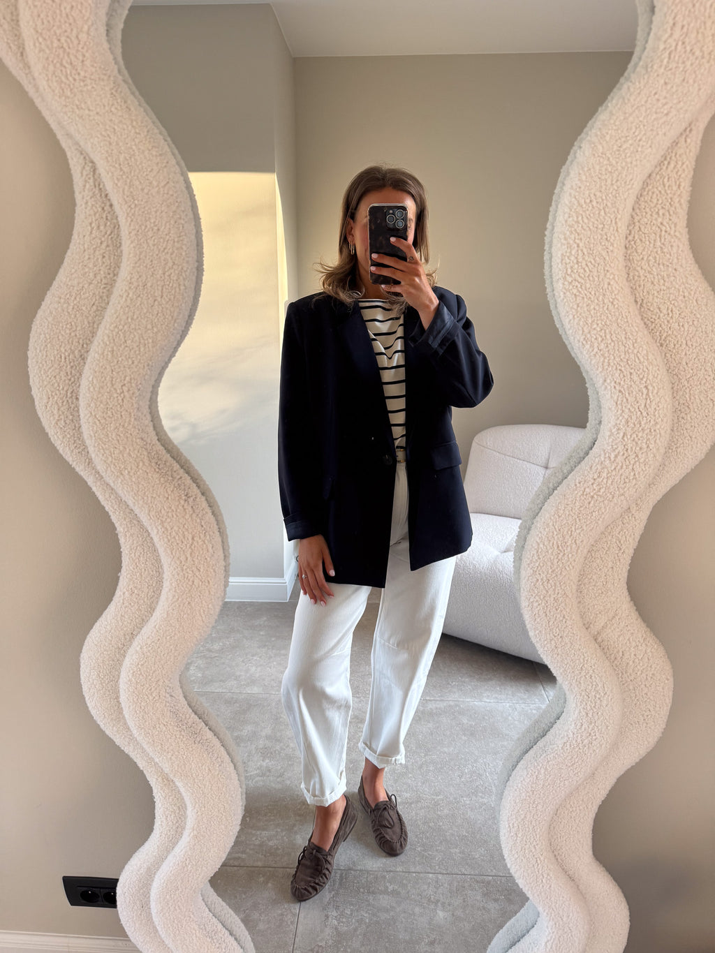 Florien balloon jeans wit