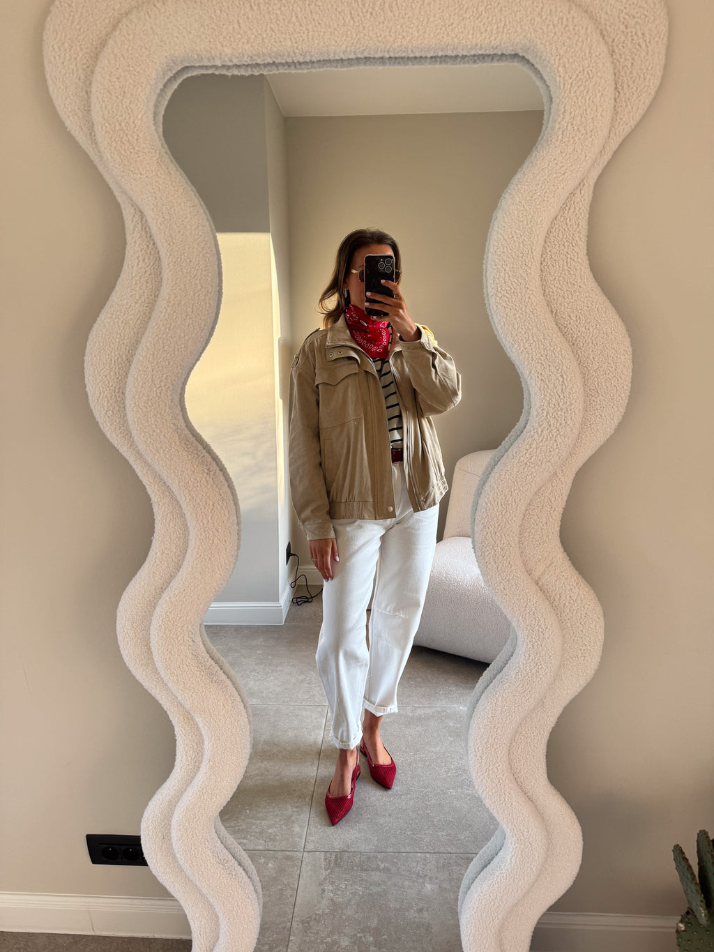 Florien balloon jeans wit